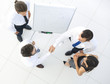 © ASDF - view from the top. background image of handshake of business partners