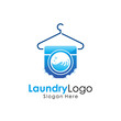 Clean Laundry logo design concept