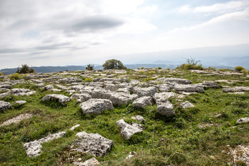 Wall Mural - rocks in the hill