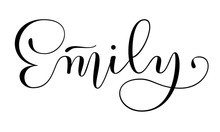 Girl's Name - Emily