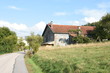boerderij in het dorpje Lusse in de Vogezen