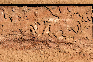 Wall Mural - Inside the rock-hewn churches of Lalibela, Ethiopia