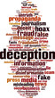 © laufer - Deception word cloud