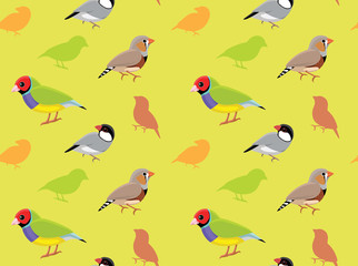 Wall Mural - Bird Finch Wallpaper