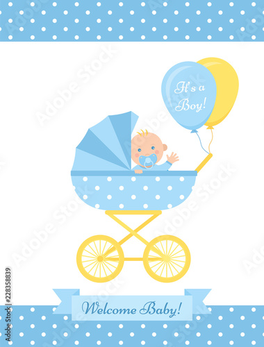 newborn boy pram