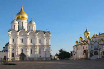 Cathedral square in Moscow Kremlin