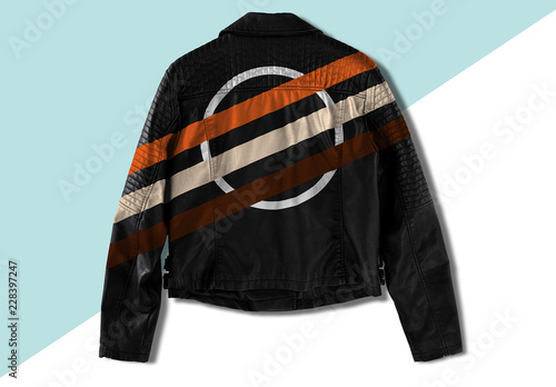 Download Leather Jacket Mockup Stock Template Adobe Stock