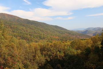 Canvas Print - the blue ridge mountains