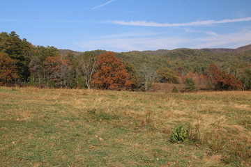 Wall Mural - a landscape view of the Blue Ridge Mountains