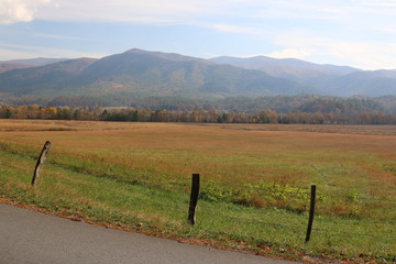 Wall Mural - a landscape view of the Blue Ridge Mountains