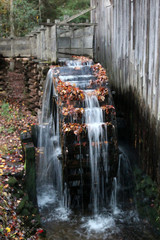 Canvas Print - an old watermill