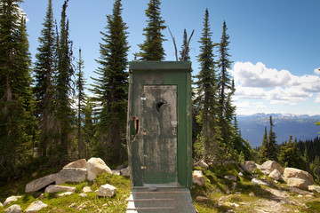 alpine outhouse