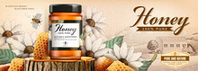 Natural Honey Skin Care Banner
