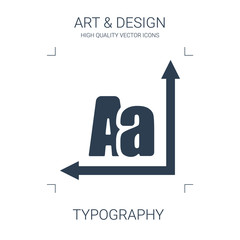 Poster - typography icon