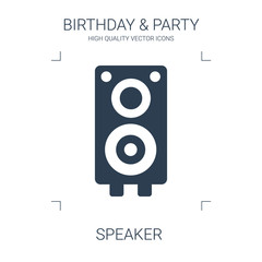 Poster - speaker icon