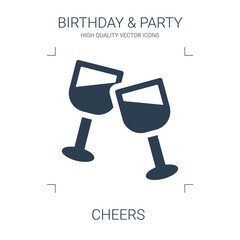 Poster - cheers icon