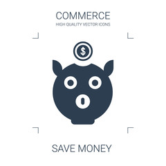 Sticker - save money icon