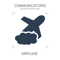 Canvas Print - airplane icon