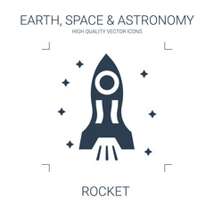 Sticker - rocket icon