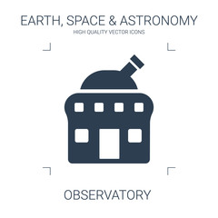 Poster - observatory icon