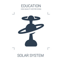 Poster - solar system icon