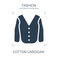 Wall Mural - cotton cardigan icon