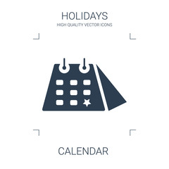 Canvas Print - calendar icon