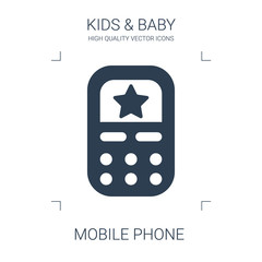 Poster - mobile phone icon