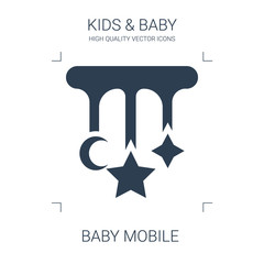 Poster - baby mobile icon