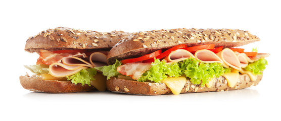 Wall Mural - Classic BLT sandwiches