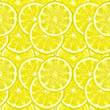 © Marina_Eisymont - Lemon seamless pattern. Citrus fruit background. Elements for menu, greeting cards, wrapping paper, cosmetics packaging, posters etc
