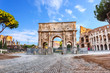 The Arch of Constantine and the Coliseum View