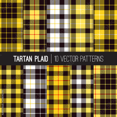 picture Yellow And Black Plaid Fabric https stock adobe com images yellow black white and red tartan and buffalo check plaid vector patterns trendy 90s style fashion textile prints scottish clan checkered fabric texture repeating pattern tile swatch included 228545278 start checkout 1 content id 228545278