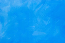 Blue  Art Painted Background Texture