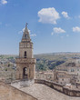 View of the sassi of Matera, Italy