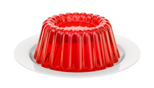 Jelly On A Plate, 3D Rendering