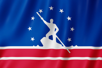 Wall Mural - Flag of Richmond city, Virginia (US)