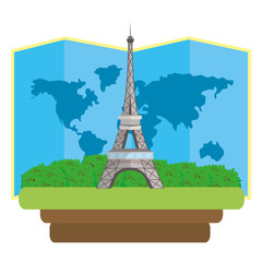 Poster - eiffel tower icon