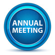 Annual Meeting Eyeball Blue Round Button