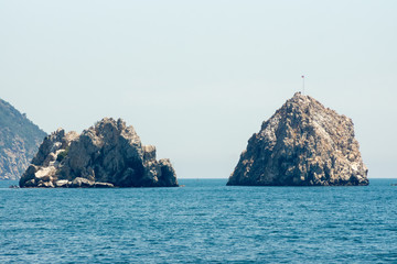 Two rocks Adalary in Gurzuf