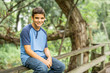 © Louis-Paul Photo - Portrait of a boy outdoors in the forest