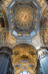 Wall Mural - Bergamo and its masterpieces of art and architecture