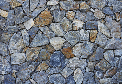 Fototapeta Background of stone wall texture photo. Home decor.