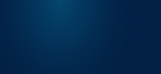 Geometric polygons background, blue abstract hexagons wallpaper, vector illustration