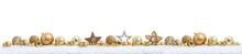 Christmas Panorama On White