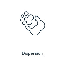 Dispersion Icon Vector