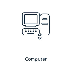 computer icon vector