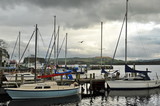Fototapeta Pomosty - Pier for yachts.