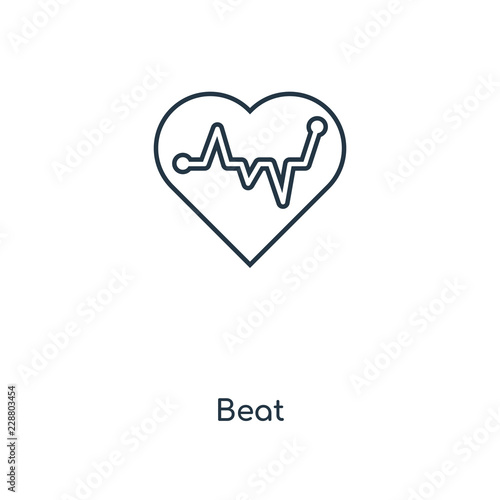 Photo  beat icon vector