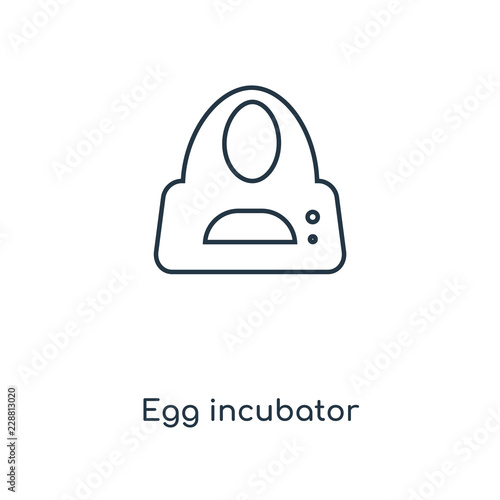 egg incubator icon vector Wallpaper Mural